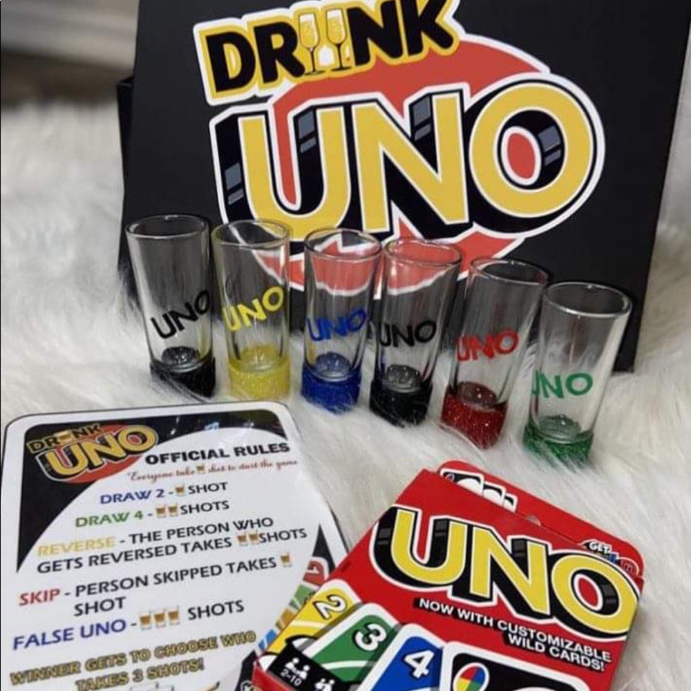 Drunk Uno Game Set